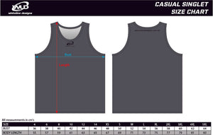 2025 AFL Training Singlet  - WLD designs